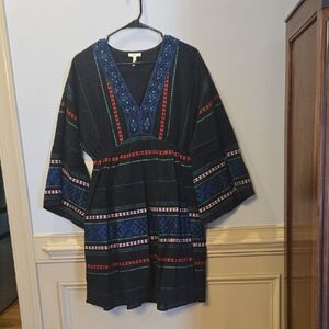 Joie size M Embroidered Shada Dress, Made in India